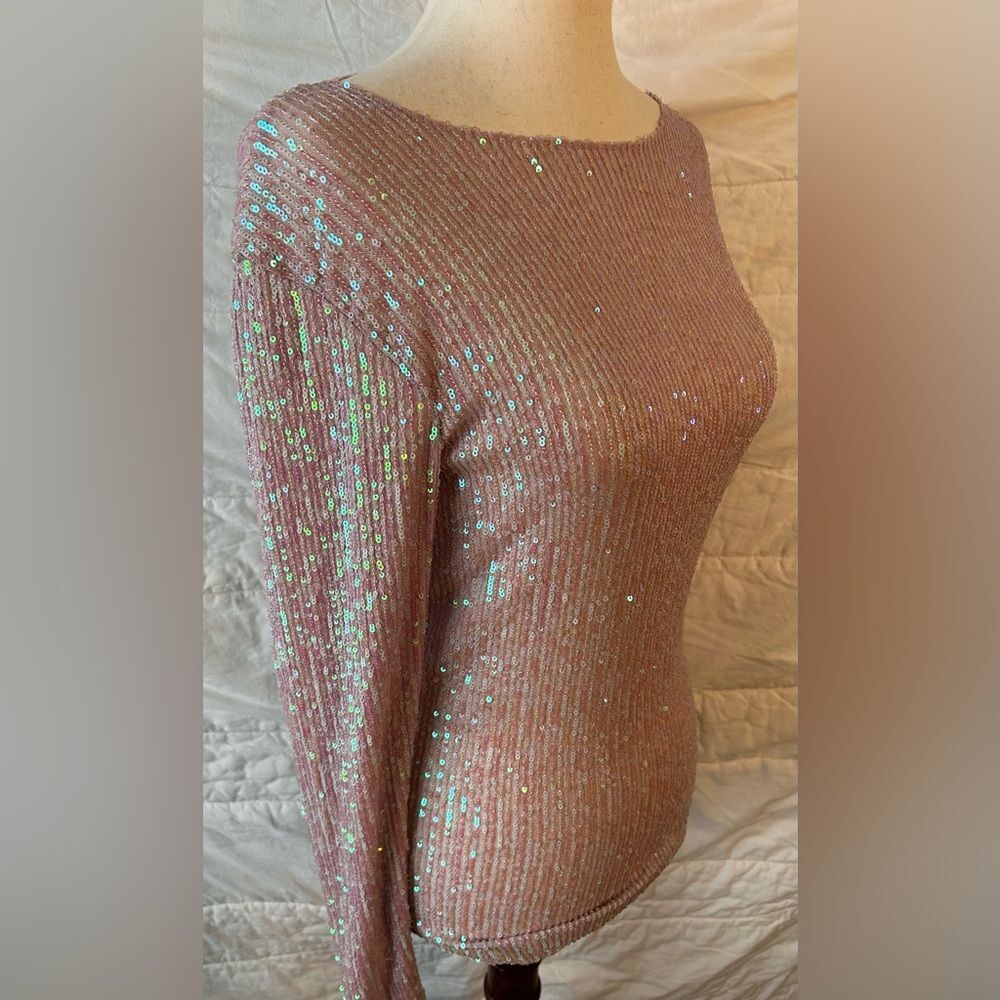 Intimately Free People Gold Rush Long Sleeve - Champagne Float  XS EUC - Picture 8 of 11